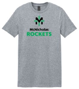 64000-McNicholas Rockets Tee - Sport Grey